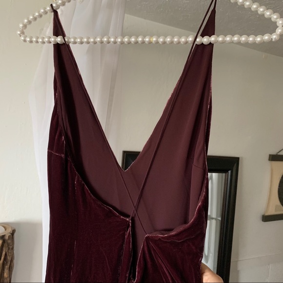 Dion Lee Fine Line Velvet Hi-low Cocktail Dress - Picture 8 of 12